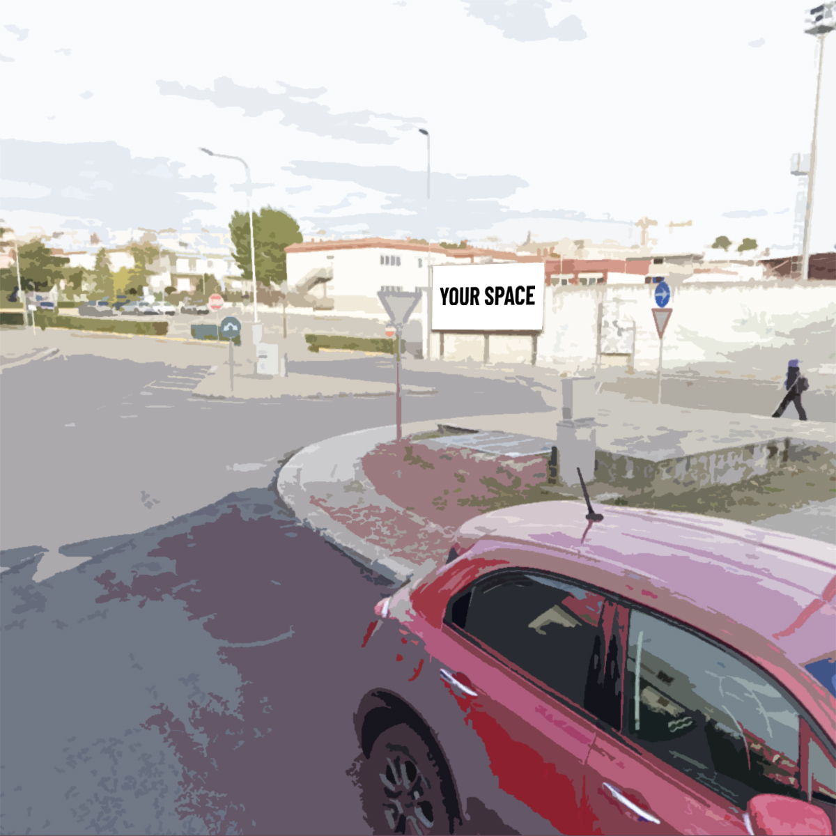 SPAZIO PUBBLICITARIO 600 x 300 Via Alexander Fleming (CASTELLANETA) Dal 19/10/2026 al 01/11/2026 14 giorni
